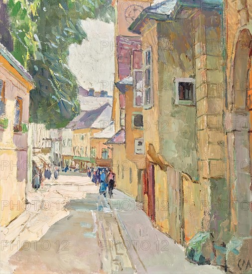 Dr Seipel Strasse in Modling, 1942. Creator: Carl Moll.