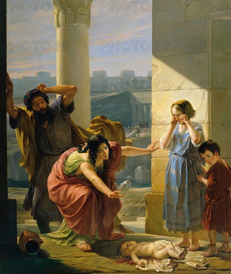 The Bethlehemite Infanticide, c1842. Creator: Carlo Arrienti.