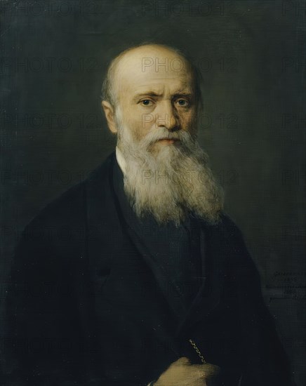 The Painter Eduard of Engerth, 1898. Creator: Christian Griepenkerl.