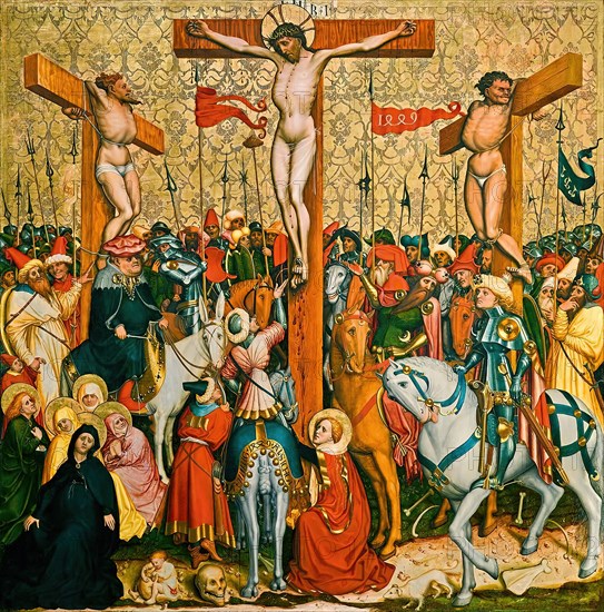 Crucifixion of Christ, 1449. Creator: Conrad Laib.