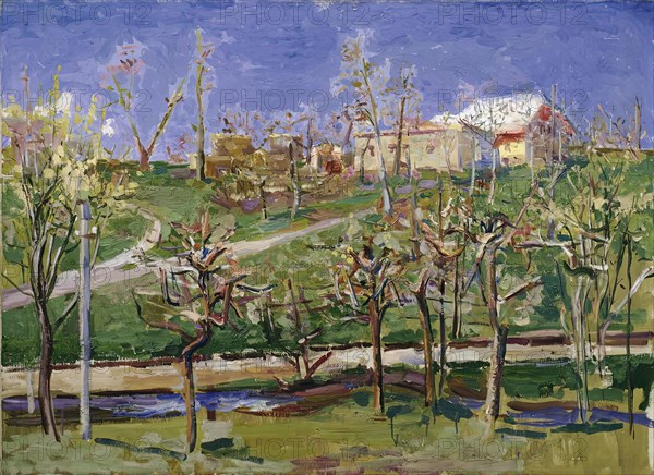 Landscape near Lind-Sternberg, 1931. Creator: Felix Esterl.