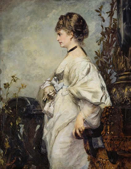 Magdalena Plach, 1870. Creator: Hans Makart.