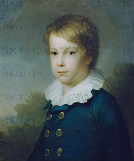 Portrait of a boy I, 1814-1816. Creator: Johann Baptist Lampi I.