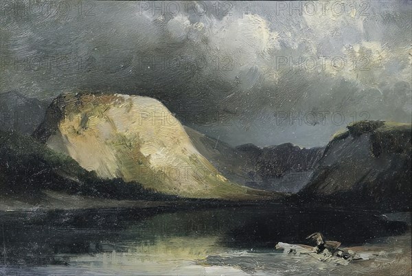 Lake Bohinj, c1885/1886. Creator: Joseph Brunner.