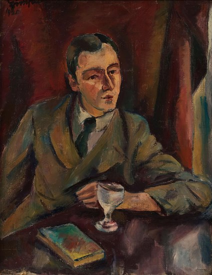 Portrait of a Man, 1920. Creator: Julius Zimpel.