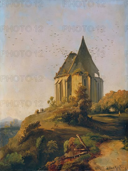 Church ruins, 1854. Creator: Carl Geyling.