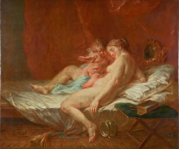 Venus and Cupid, 1788. Creator: Martin Johann Schmidt.