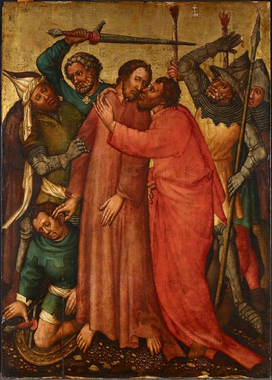 Capture of Christ, c1445/1450. Creator: Master of the altar of St. Andrew.