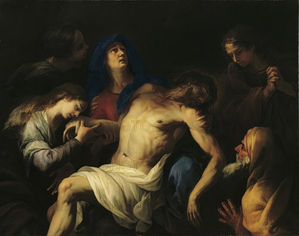 Praying Christ, c1692. Creator: Peter Strudel.