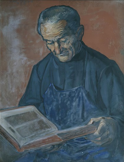 The Old Gardener, 1933. Creator: Udo Weith.