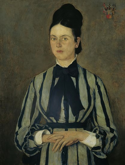 Rosine Fischler, Countess Treuberg, 1877. Creator: Wilhelm Maria Hubertus Leibl.