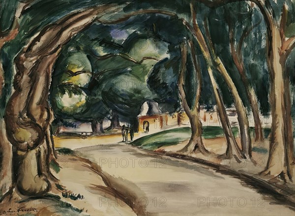 Avenue, 1921. Creator: Othon Friesz.