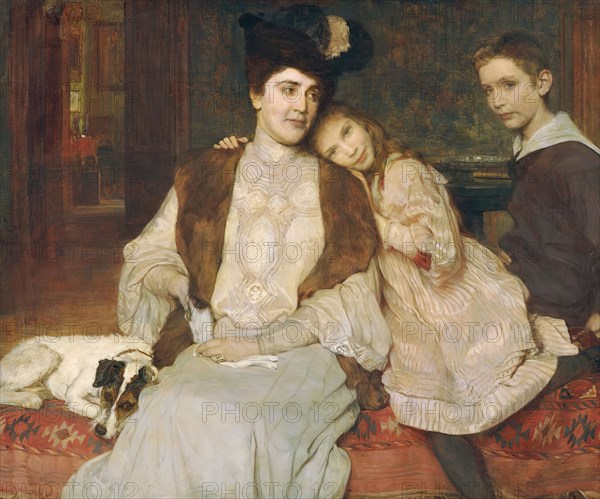 Markl family, 1907. Creator: Alois Delug.