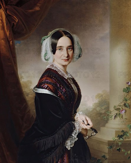 Anna Regenhart, 1852. Creator: Anton Einsle.