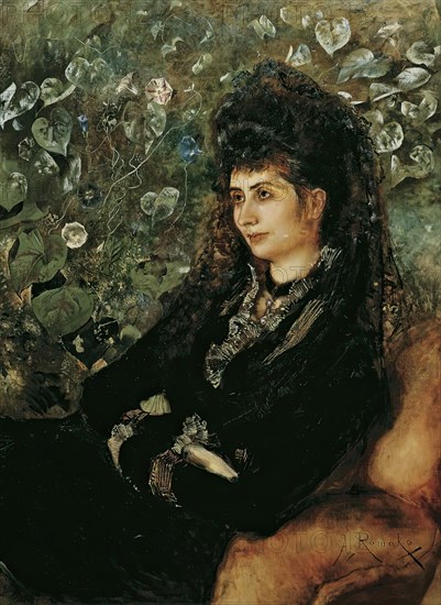 Mathilde Stern, née Porges, 1889. Creator: Anton Romako.