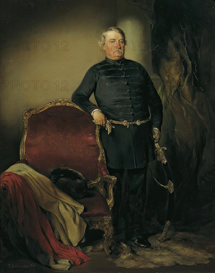 Franz Imrédy, nobleman of Omorovicze, 1848. Creator: August von Pettenkofen.