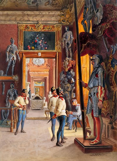 In the Ambras Collection, before 1880. Creator: Carl Goebel.