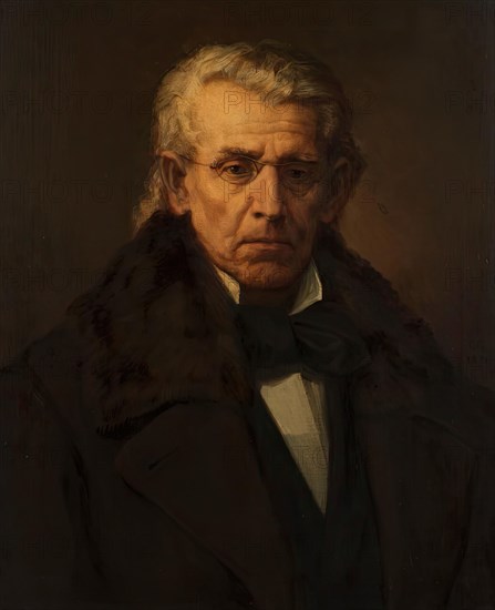 The painter Josef von Führich, 1876. Creator: Christian Griepenkerl.