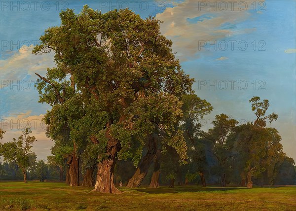 Great Prater landscape, 1849. Creator: Ferdinand Georg Waldmuller.