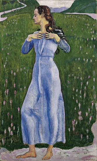 Emotion, 1900. Creator: Ferdinand Hodler.