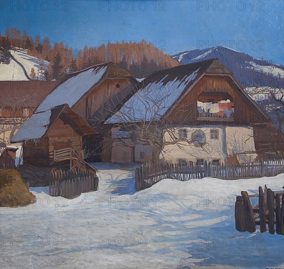 Farmhouse, 1914. Creator: Friedrich Beck.