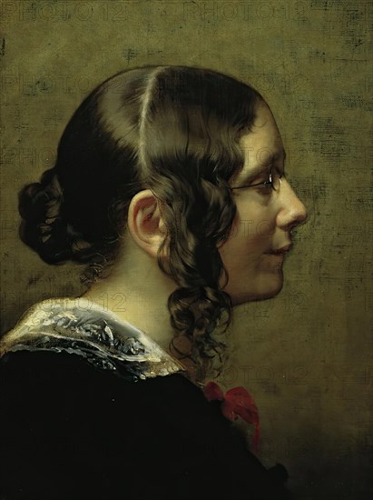 Luise Pfeiffer Nathusius, 1846. Creator: Friedrich von Amerling.