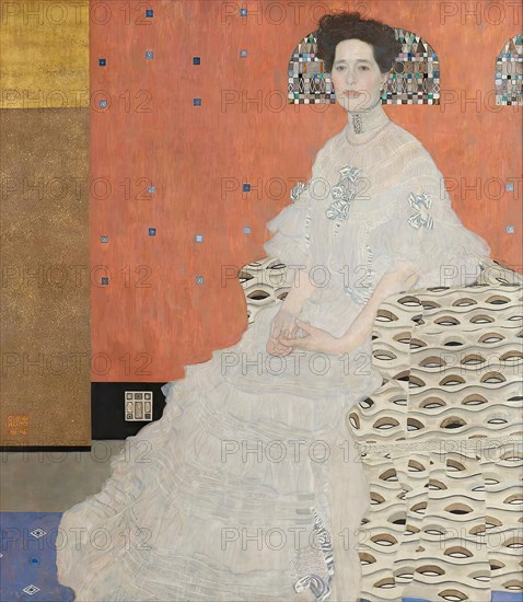 Fritza Riedler, 1906. Creator: Gustav Klimt.