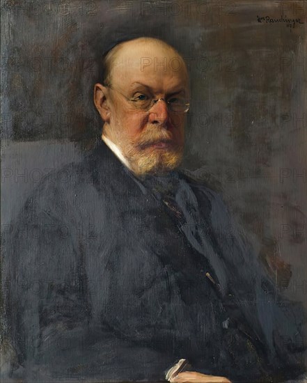 The section leader Alfred Ritter von Bernd, 1907. Creator: Heinrich Rauchinger.