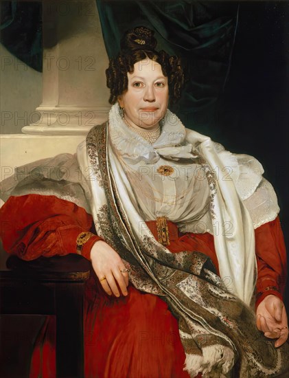 The innkeeper Barbara Meyer, 1836. Creator: Johann Baptist Reiter.