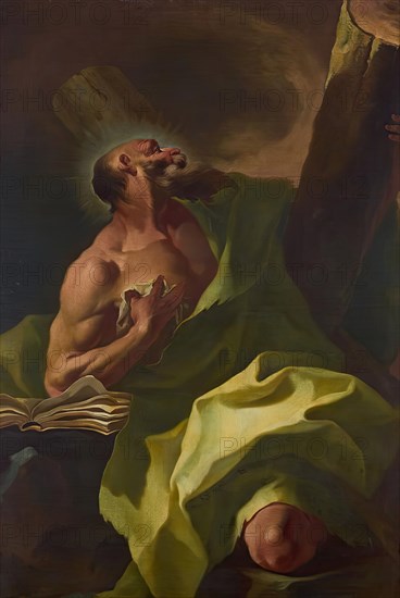 The Apostle Andrew, 1754. Creator: Johann Lucas Kracker.