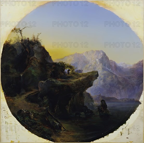 The Recluse, 1842. Creator: Carl Geyling.