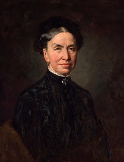 Baroness Therese Purtscher von Eschenburg, 1887. Creator: Marianne von Eschenburg.