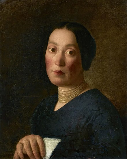 Elisabeth Musch at the age of 24, 1848. Creator: Michael Neder.