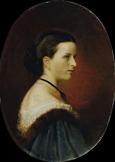 Bertha von Thoren, 1857. Creator: Otto von Thoren.