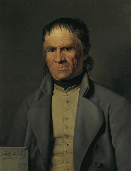 Franz Wessely, 1810. Creator: Peter Fendi.