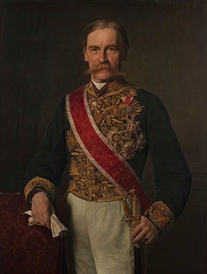 Karl Siegmund Count of Hohenwart, 1892. Creator: Sigmund L'Allemand.