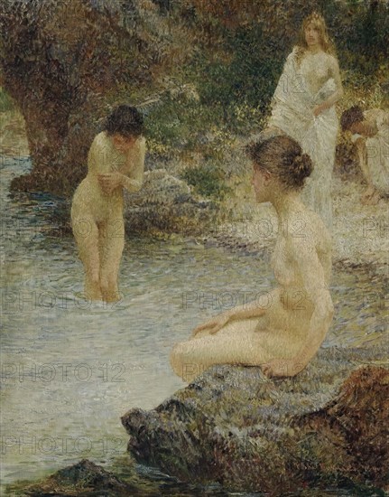 Midsummer, 1903. Creator: Vlaho Bukovac.