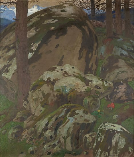 Dachstein, 1904. Creator: Emil Orlik.