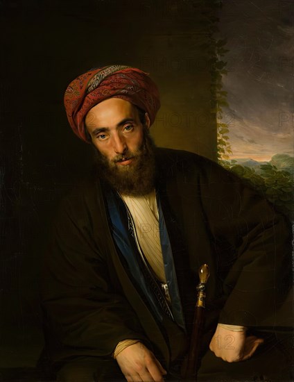 Sitting Armenian, 1831. Creator: Franz Eybl.