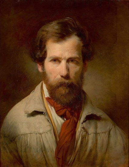 Self-portrait, 1846. Creator: Friedrich von Amerling.