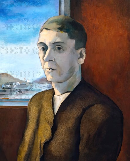 Self-portrait, 1923. Creator: Julius Zimpel.