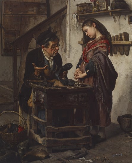 The Hopeless Case, 1871. Creator: Antonio Rotta.