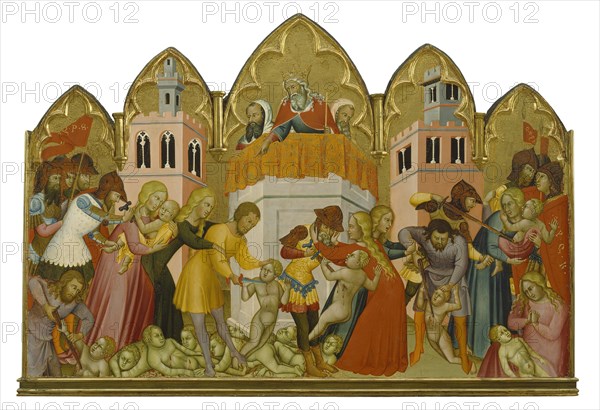 Massacre of the Innocents, c1380. Creator: Bartolo di Fredi.