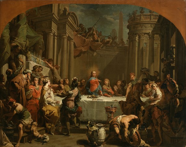 The Marriage at Cana, 1766. Creator: Gaetano Gandolfi.