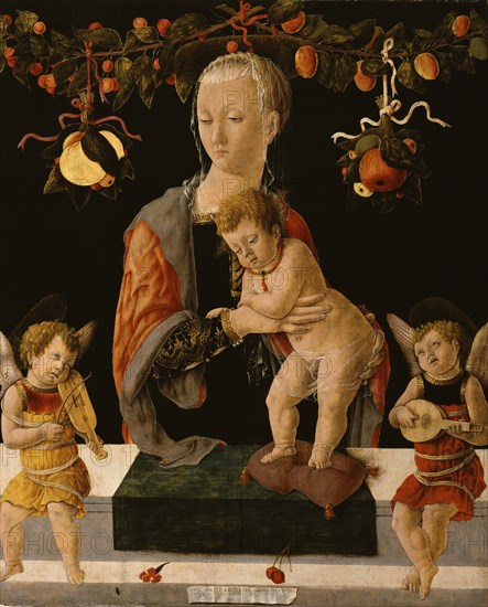 Madonna and Child with Angels, 1459-1460. Creator: Giorgio di Tomaso Schiavone.