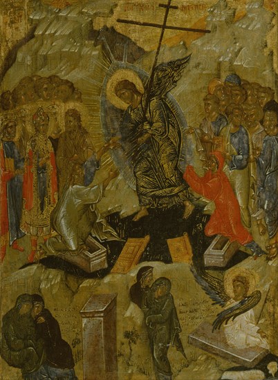 Resurrection of Christ, c1350-1375. Creator: Unknown.