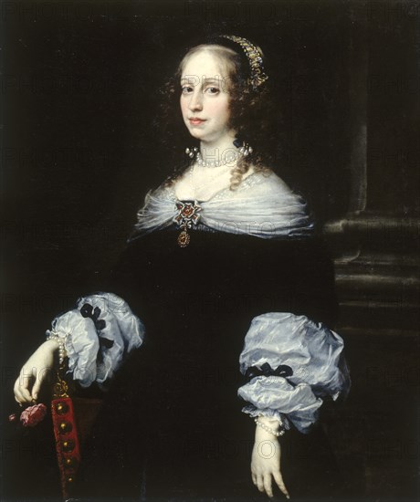 Portrait of Countess Teresa Dudley di Carpegna, 1654. Creator: Justus Sustermans.