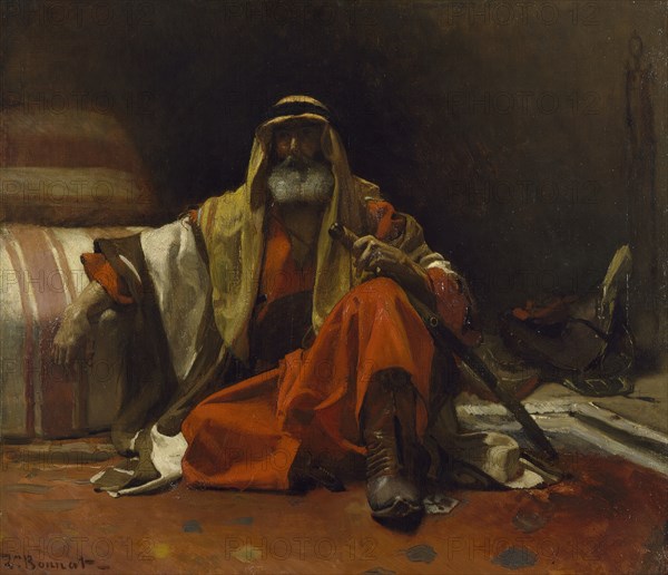 An Arab Sheik, c1870. Creator: Leon Joseph Florentin Bonnat.