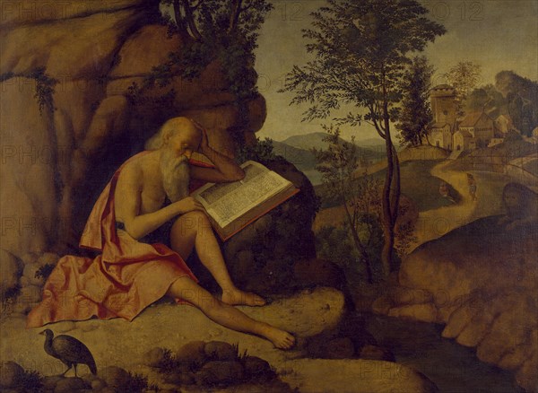 Saint Jerome in the Wilderness, c1510. Creator: Marco Basaiti.