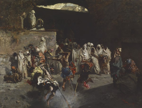 Arab Fantasia, 1867. Creator: Mariano Jose Maria Bernardo Fortuny y Carbo.